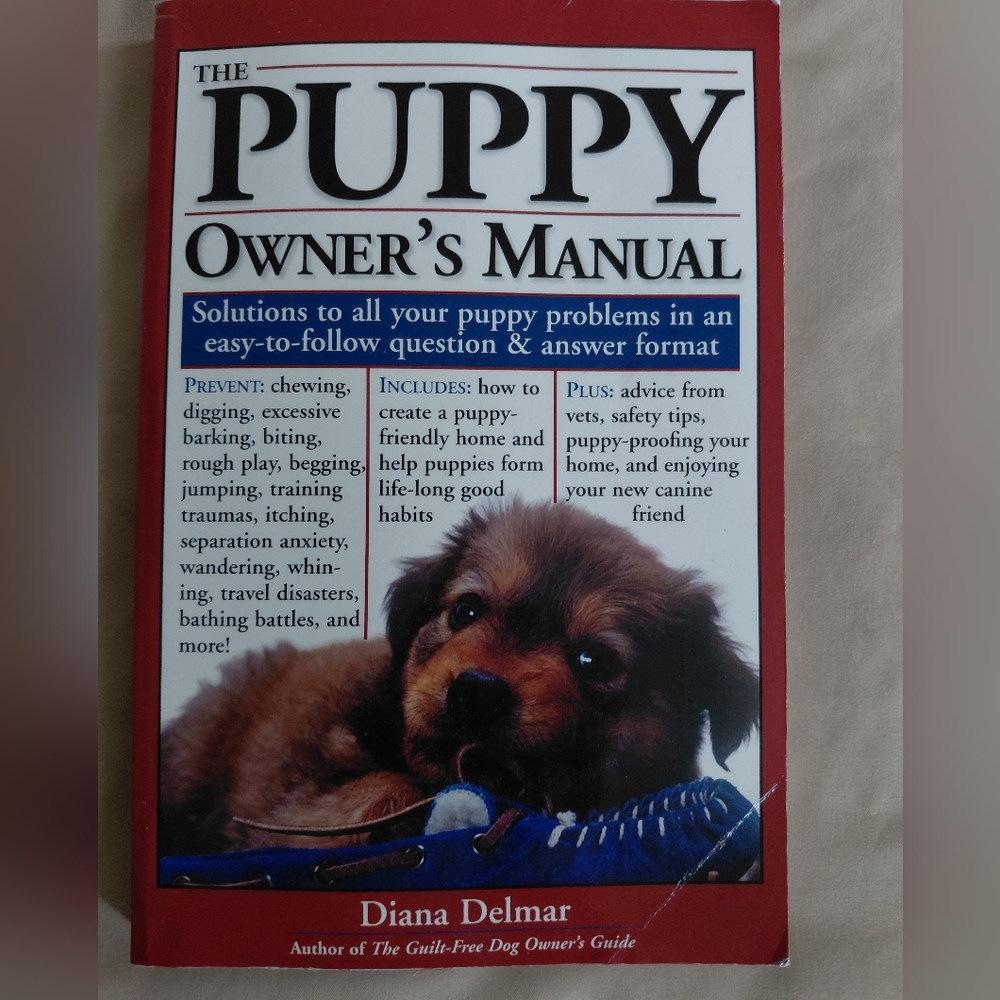 Puppy Owner's Manual Book